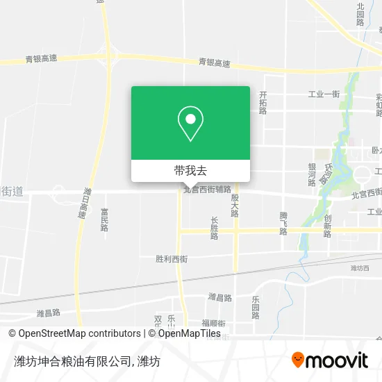 潍坊坤合粮油有限公司地图