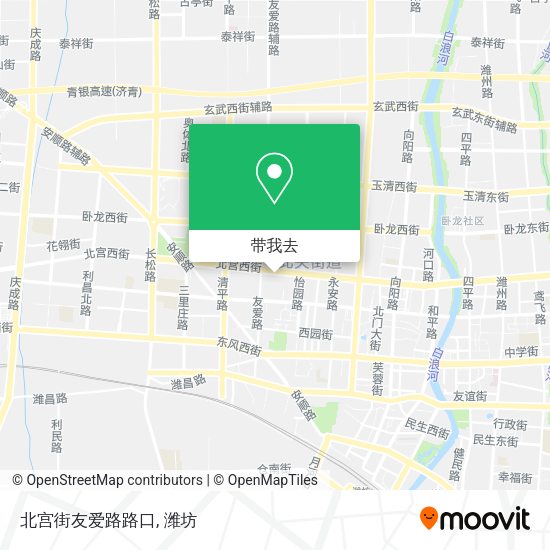北宫街友爱路路口地图