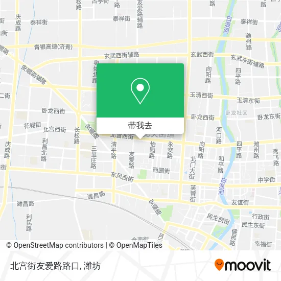 北宫街友爱路路口地图