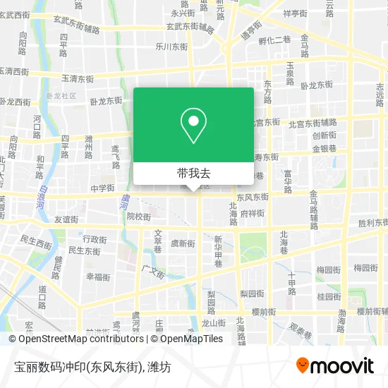 宝丽数码冲印(东风东街)地图
