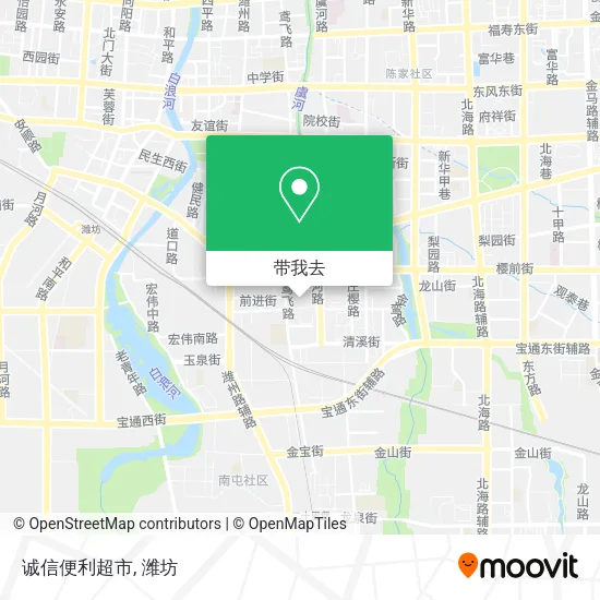 诚信便利超市地图