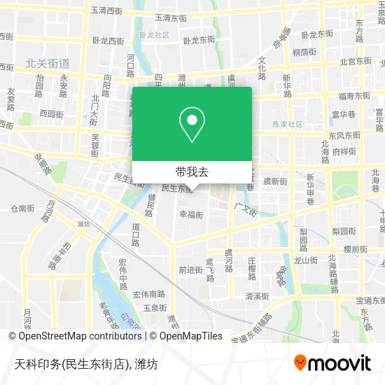 天科印务(民生东街店)地图