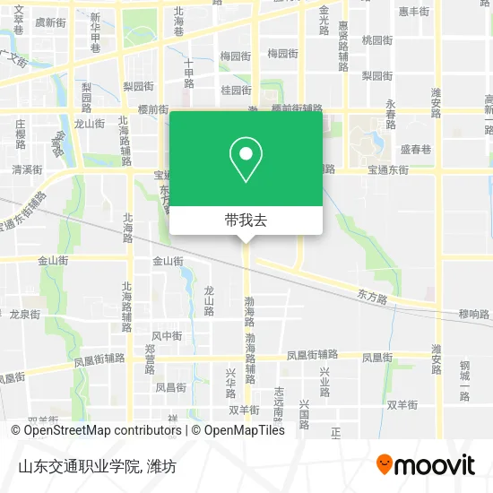山东交通职业学院地图