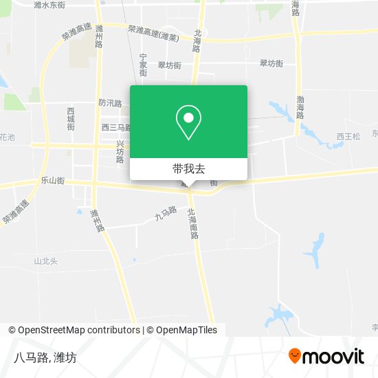 八马路地图