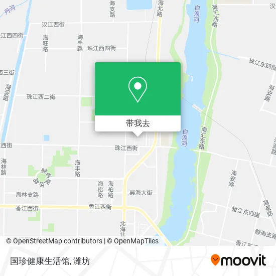 国珍健康生活馆地图