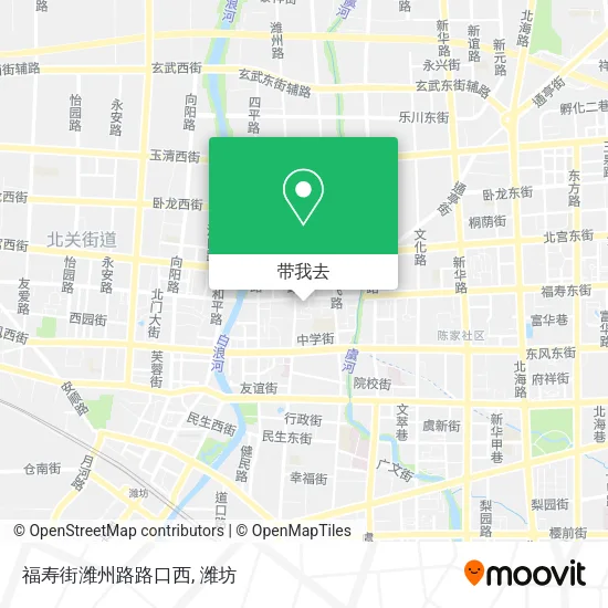 福寿街潍州路路口西地图