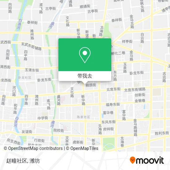 赵疃社区地图