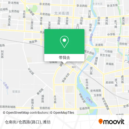仓南街/仓西路(路口)地图