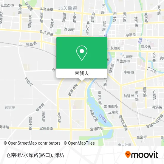 仓南街/水库路(路口)地图