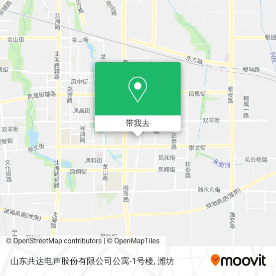 山东共达电声股份有限公司公寓-1号楼地图