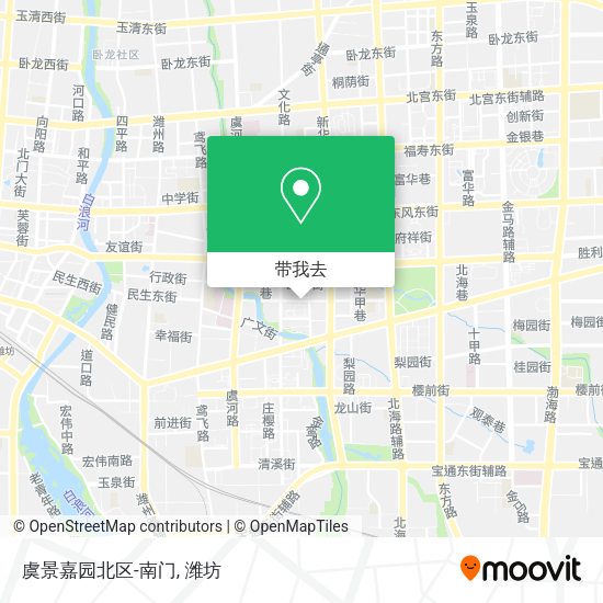 虞景嘉园北区-南门地图