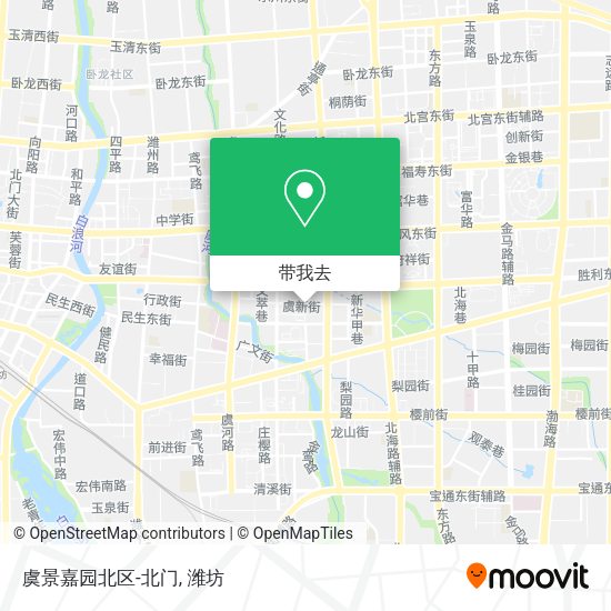 虞景嘉园北区-北门地图