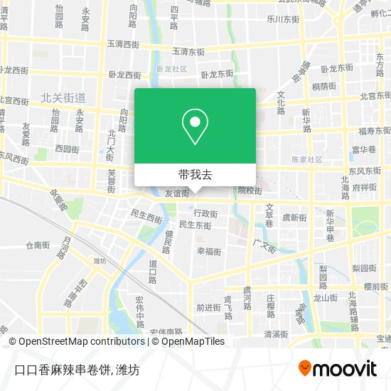 口口香麻辣串卷饼地图