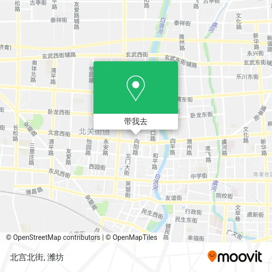 北宫北街地图