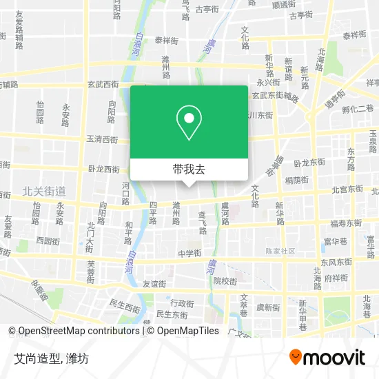 艾尚造型地图