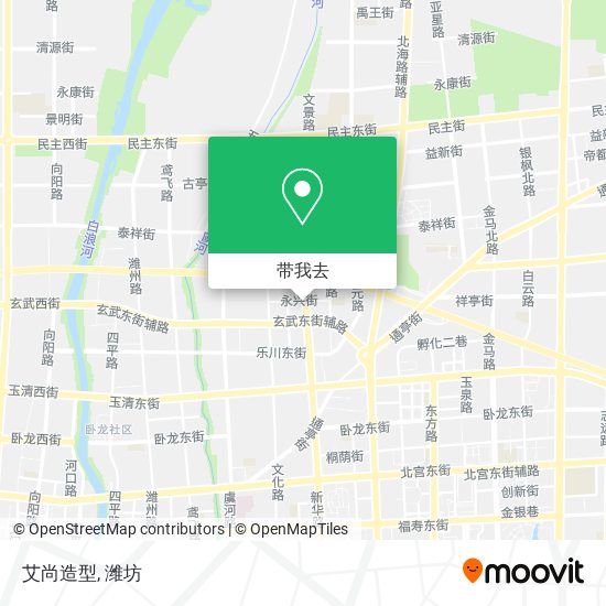 艾尚造型地图