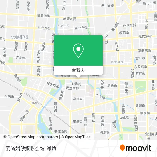 爱尚婚纱摄影会馆地图