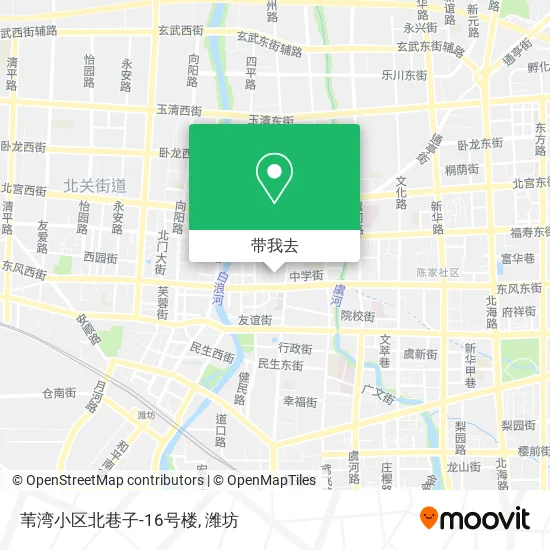 苇湾小区北巷子-16号楼地图