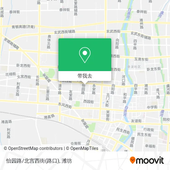 怡园路/北宫西街(路口)地图