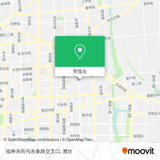 福寿东街与永春路交叉口地图
