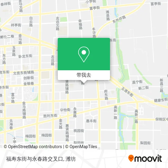 福寿东街与永春路交叉口地图