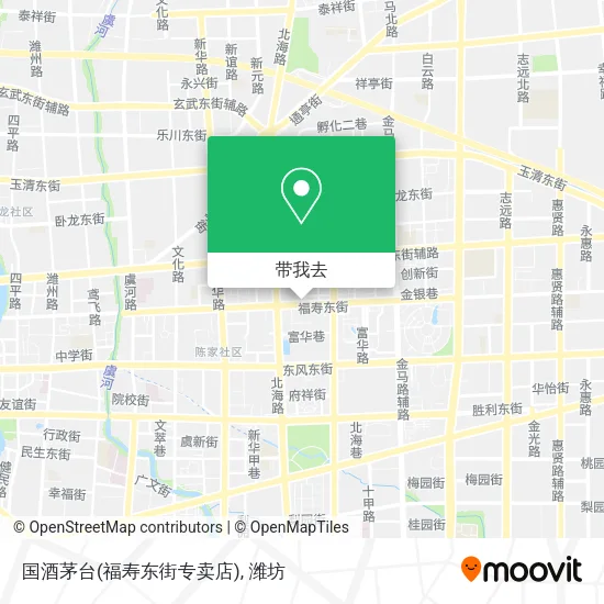 国酒茅台(福寿东街专卖店)地图