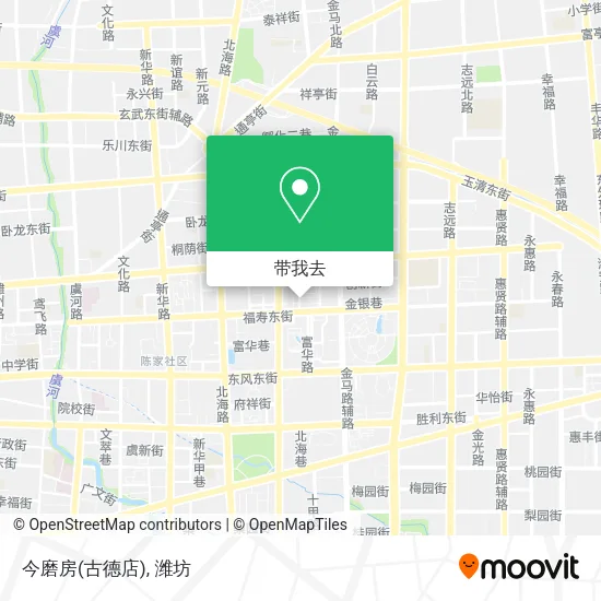 今磨房(古德店)地图