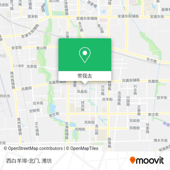 西白羊埠-北门地图