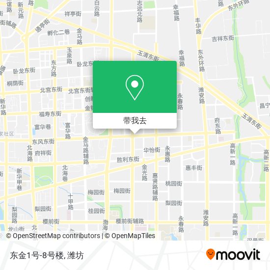 东金1号-8号楼地图