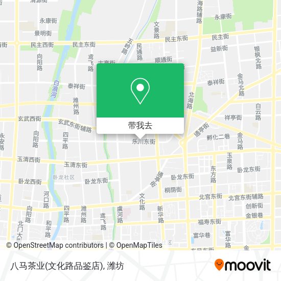 八马茶业(文化路品鉴店)地图
