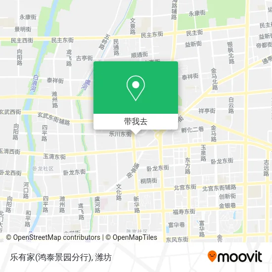 乐有家(鸿泰景园分行)地图