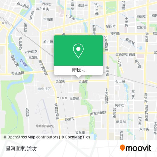 星河宜家地图