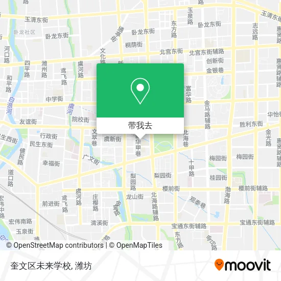 奎文区未来学校地图