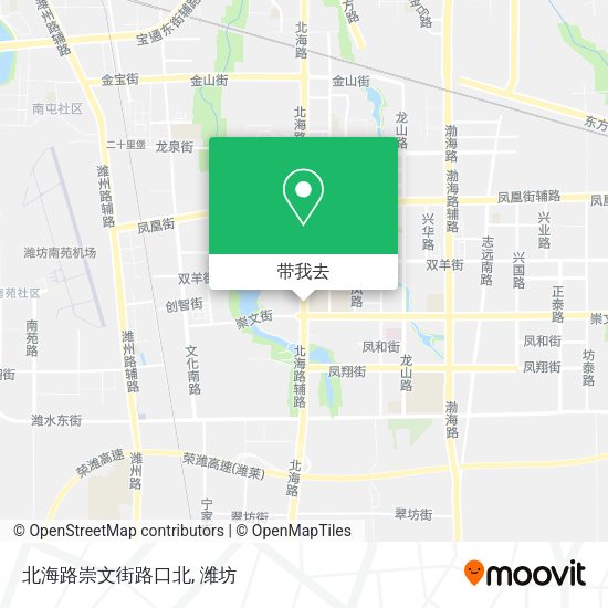北海路崇文街路口北地图