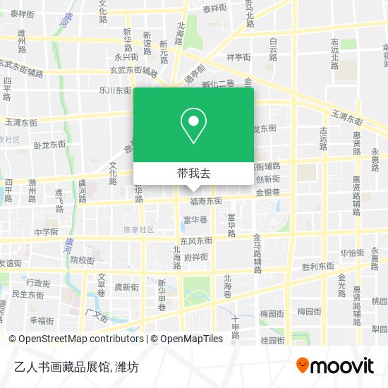 乙人书画藏品展馆地图