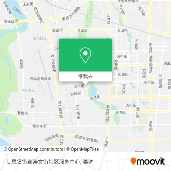 廿里堡街道崇文街社区服务中心地图
