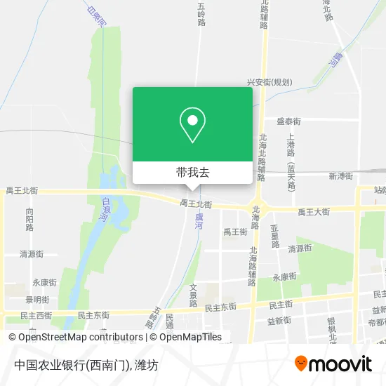 中国农业银行(西南门)地图