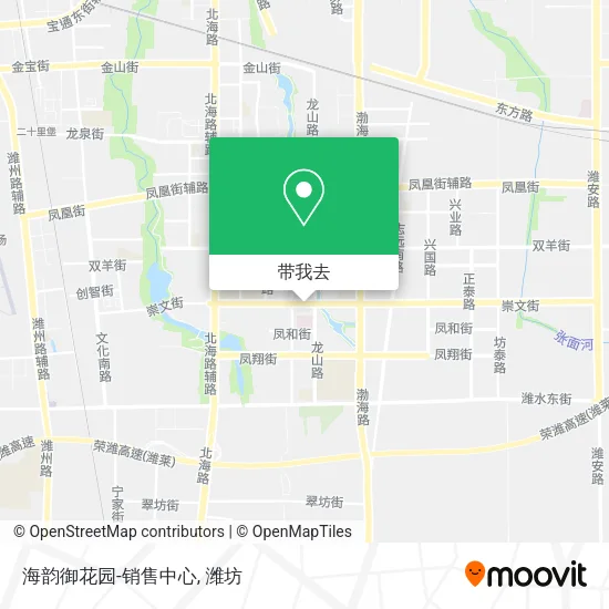 海韵御花园-销售中心地图