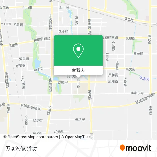万众汽修地图