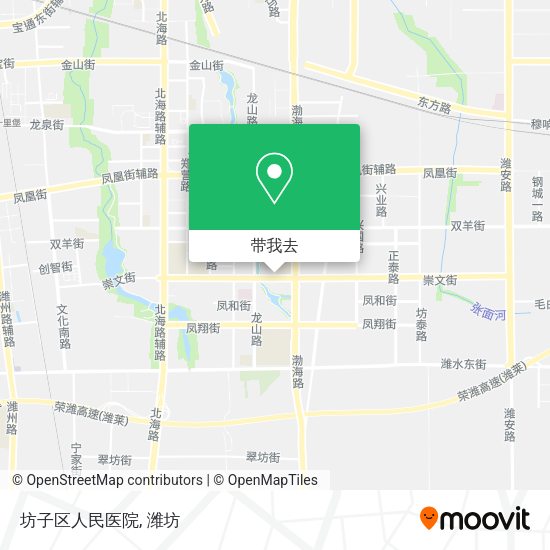 坊子区人民医院地图