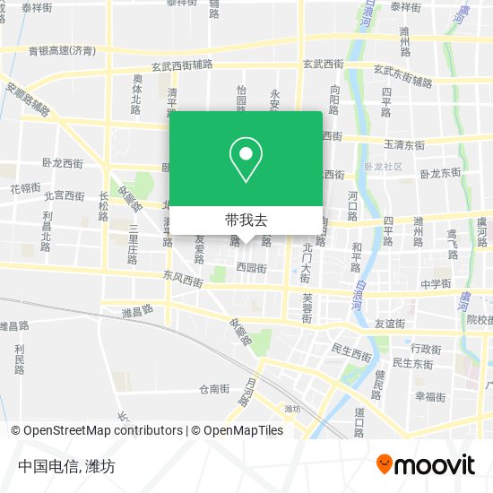中国电信地图
