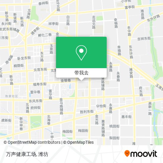 万声健康工场地图