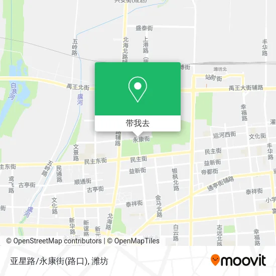 亚星路/永康街(路口)地图