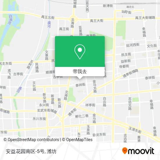 安益花园南区-5号地图