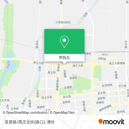 亚星路/禹王北街(路口)地图