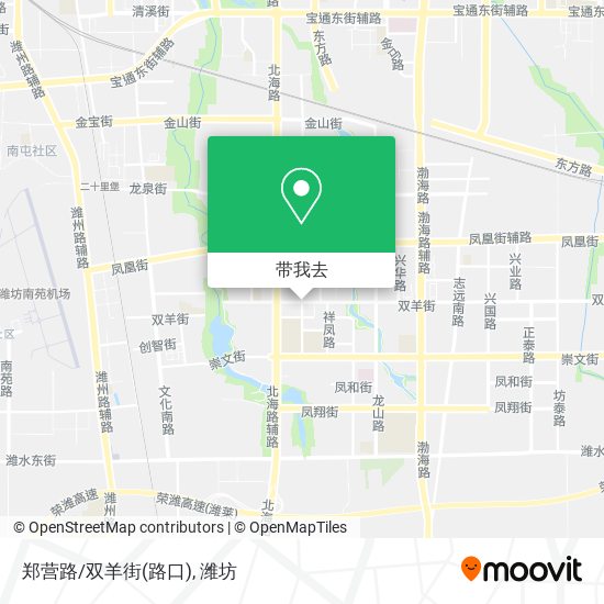 郑营路/双羊街(路口)地图