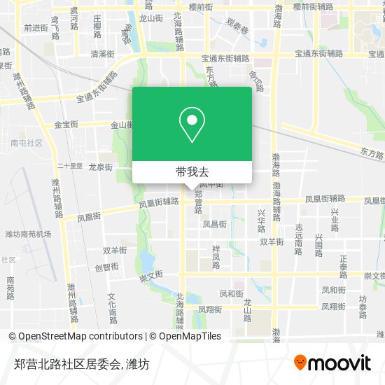 郑营北路社区居委会地图