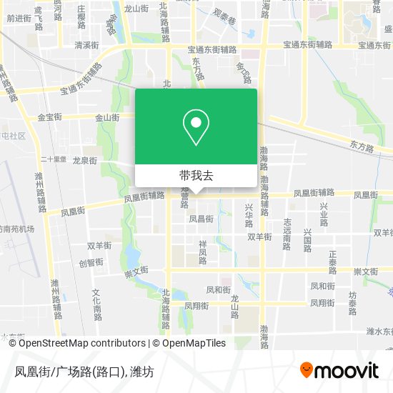 凤凰街/广场路(路口)地图