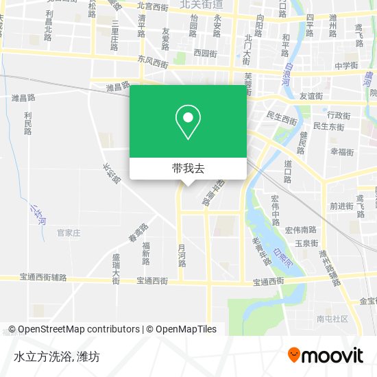 水立方洗浴地图