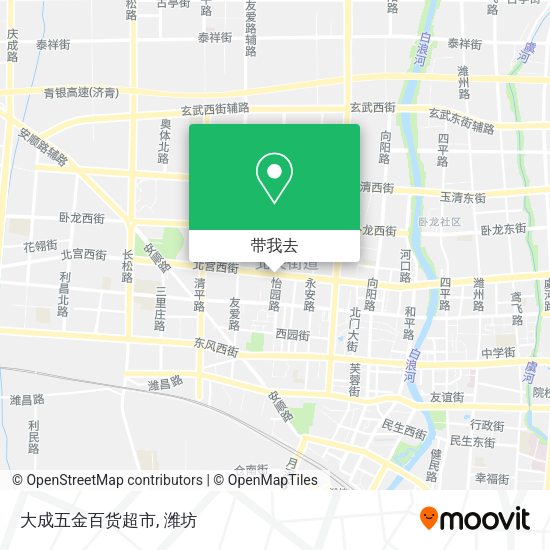 大成五金百货超市地图